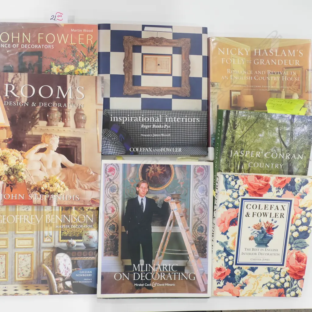 EIGHT PUBLICATIONS: BRITISH INTERIOR DECORATORS Image 1++